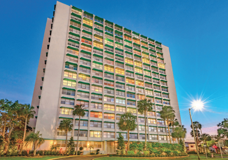 Miami-based buyers pay $13.5M for senior housing high-rise in downtown Clearwater